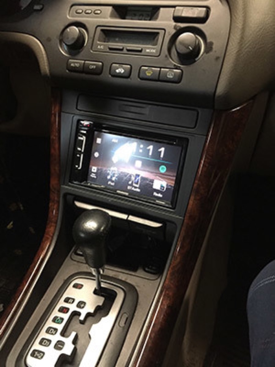 Honda: Kenwood double-DIN install