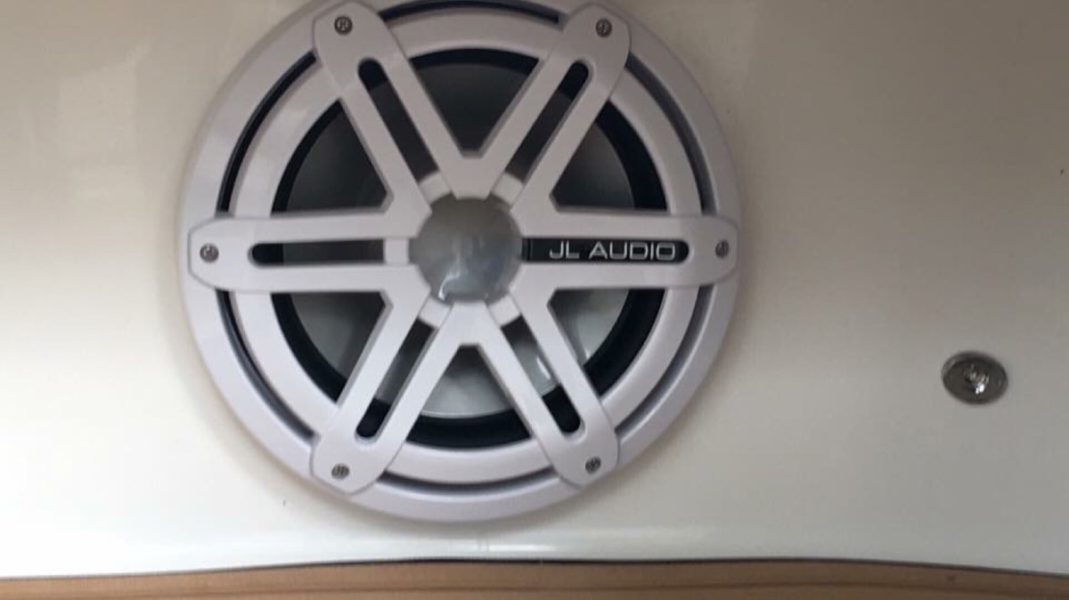 Interior audio: JL Audio marine speaker
