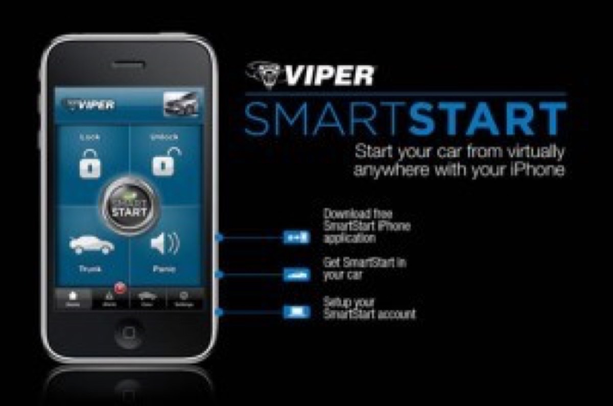 Smart Start: SmartStart app on your phone