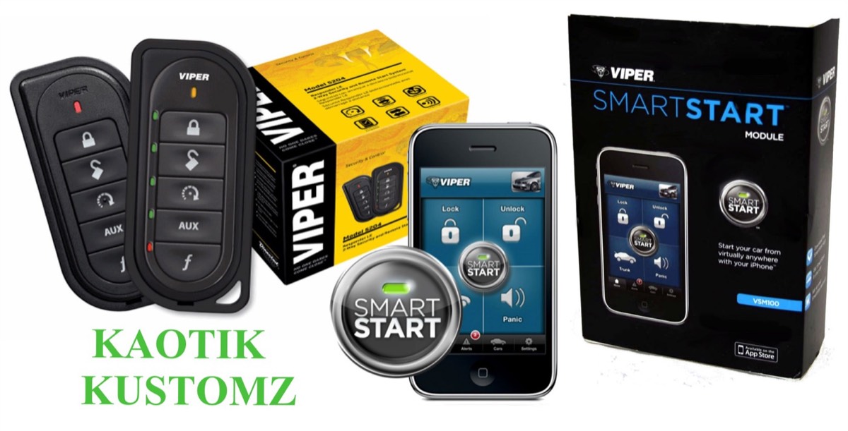 Remote start: Viper remote start with SmartStart
