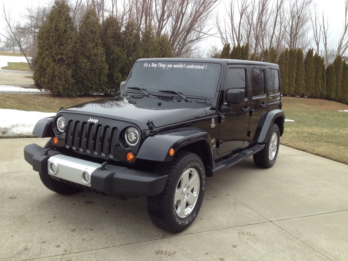 Auto: Jeep Wrangler tint